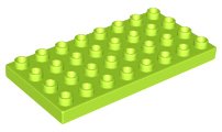 LEGO part Duplo, Plate 4 x 8 (4672)
