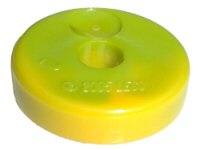 LEGO part Projectile Disk 2 x 2 with Marbled Yellow Pattern 53993pb01