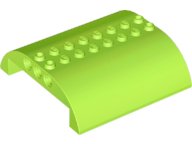 LEGO part Slope, Curved 8 x 8 x 2 Double (54095)