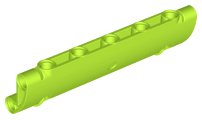 LEGO part Technic, Panel Curved 11 x 3 with 2 Pin Holes through Panel Surface (62531)