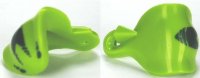 LEGO part Minifigure, Headgear Hood and Tail with Dark Green Snake Pattern 98153pb02