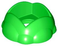 LEGO onderdeel Duplo Rock Round with Hole in Center (23742)