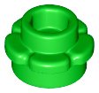 LEGO part Plaque, Ronde 1 x 1 avec Bord Fleur (5 Pétales) 24866
