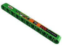 LEGO part Technic, Liftarm Thick 1 x 11 with 'iNDi KATOR', 'TURBLOAD', 'MOTO R' and 'NORTHERN' Pattern Model Left Side (Sticker) - Set 42129 32525pb043L
