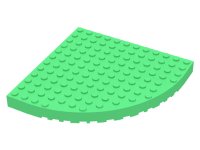 LEGO part Brick, Round Corner 12 x 12 6162