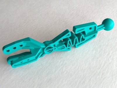 LEGO part Technic Throwbot Arm Forked with Flexible Center and Ball Joint (32168)
