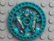LEGO part Technic, Disco 5 x 5 - Rueda Talismán RoboRider, Molde Stunner con patrón Robótico 32359pb01