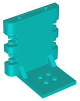 LEGO part Container, Box Vidiyo Back Base 65132