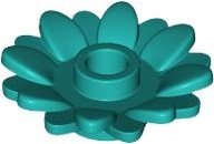 LEGO part Plant Flower 2 x 2 Round with 16 Petals (Sunflower) with Open Stud 6901