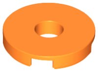 LEGO part Piastrella, Rotonda 2 x 2 con Foro 15535