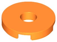 LEGO part Fliese, Rund 2 x 2 mit Loch (15535)