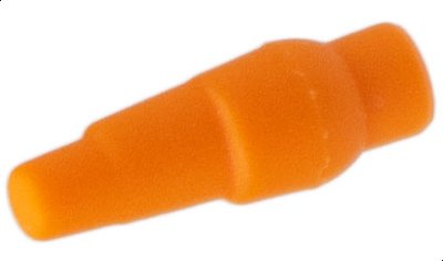 LEGO part Minifigure, Snowman Carrot Nose - Flexible Rubber (1756)