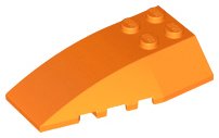 LEGO part Wedge 6 x 4 Triple Curved (43712)