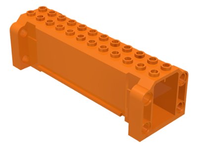 LEGO part Crane Section 4 x 12 x 3 with 8 Pin Holes (52041)