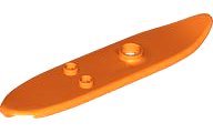 LEGO onderdeel Minifigure, Utensil Surfboard Long 6075