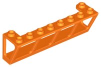 LEGO part Window 2 x 8 x 2 Boat (89648)