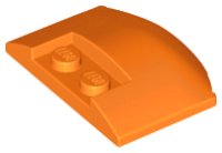 LEGO part Wedge 3 x 4 x 2/3 Triple Curved 93604