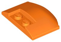 LEGO part Wedge 3 x 4 x 2/3 Triple Curved (93604)