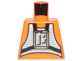 LEGO part Torso SW Rebel Pilot Pattern (973ps1)