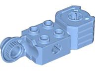 LEGO part Technic, Brick Modified 2 x 2 with Axle Hole, Rotation Joint Ball Half Vertical, and Fist (47431)