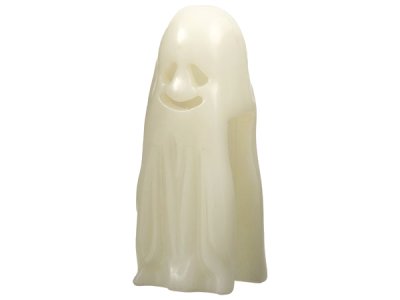 LEGO onderdeel Minifigure, Headgear Head Cover, Ghost Shroud with Smile (2588)