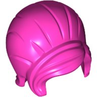 LEGO part Minifigure, Hair Female Beehive Style with Sideways Fringe (15503)