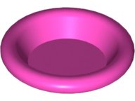 LEGO onderdeel Minifigure, Utensil Dish 3 x 3 6256