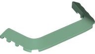 LEGO part Wedge 10 x 4 x 2/3 Cutout (Mudguard) 3166