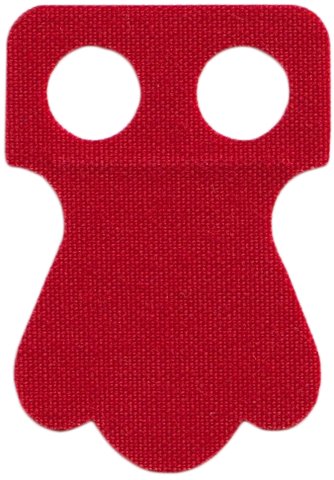 LEGO part Minifigure Parrot Tail Cloth with 3 Lobes - Traditional Starched Fabric (115062)