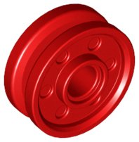 LEGO part Roue 18mm D. x 8mm avec Faux Boulons et Rayons Profonds avec Anneau Intérieur (13971)
