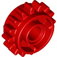 LEGO onderdeel Technic, Tandwiel 16 Tand met Koppeling aan Beide Zijden 18946