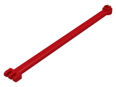 LEGO part Hinge Bar 12L with 3 Fingers and Open End Stud (2375)