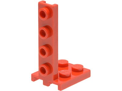 LEGO part Klammer 2 x 2 - 1 x 4 (2422)