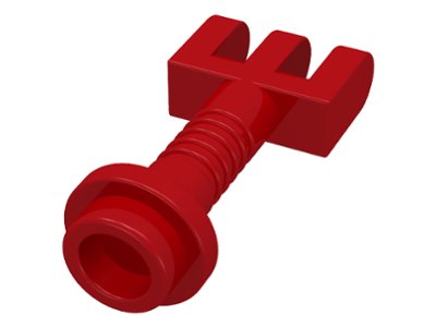 LEGO part Hinge Bar with 3 Fingers and End Stud (Control Lever) (2433)