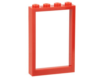 LEGO part Fenster 1 x 4 x 5 mit festen Noppen (2493a)