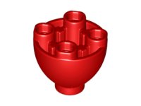 LEGO part Mattone, Rotondo 2 x 2 Cupola Base con Pioli 24947