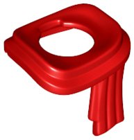 LEGO part Minifigure Écharpe Longue Enroulée 25376