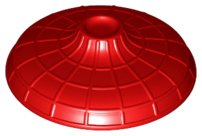 LEGO part Minifigurine, Chapeau Couvre-chef, Asiatique Conique avec Centre Surélevé (26007)