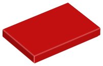 LEGO part Piastrella 2 x 3 (26603)