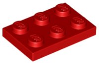 LEGO part Platta 2 x 3 3021