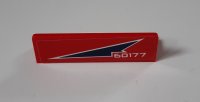 LEGO part Panel 1 x 4 x 1 mit '60177' Muster Modell linke Seite (Aufkleber) - Set 60177 30413pb072L