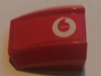 LEGO part Schräge, Curva 2 x 2 Labbro con Motivo Vodafone Destra (Adesivo) - Set 8654 / 8375 30602pb032R