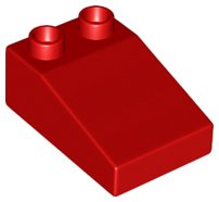LEGO part Duplo, Brick 3 x 2 Slope 33 (35114)