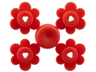 LEGO part Plant Flower Small, 4 on Sprue (3742sprue)
