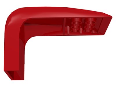 LEGO part Fabuland Car Roof, Fixed Curve (4086)