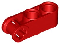 LEGO part Technic, Axle and Pin Connector Perpendicular 3L with 2 Pin Holes (42003)