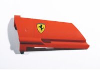 LEGO part Technic, Panel Fairing #21 Large Long, Small Hole, Side B with Ferrari Logo Pattern (Sticker) - Set 8674 44351pb021