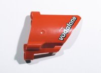 LEGO part Technic, Panel Fairing #22 Large Short, Small Hole, Side A with 'vodafone' Pattern (Sticker) - Set 8674 44352pb20