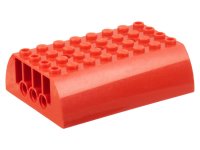 LEGO part Slope, Curved 6 x 8 x 2 Double 45411