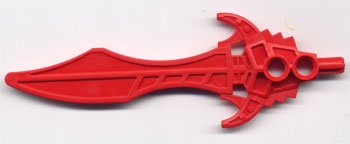LEGO part Large Figure Weapon, Sword Vladek with Axle (47461)